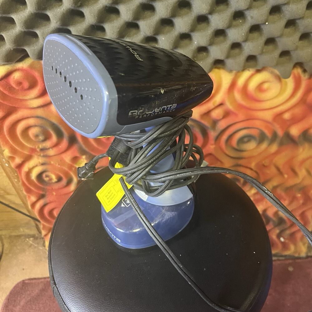 Rowenta Performance Handheld Steamer, Model DR7070U1 Blue Clothes Small